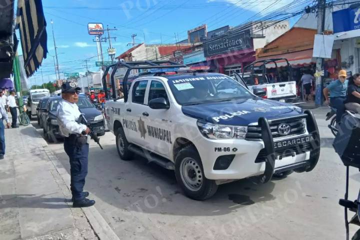 Hombre armado provoca movilización policíaca en Escárcega; logró escapar tras operativo