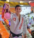Bayron Rincón, presea de bronce en mundial de jiu jitsu