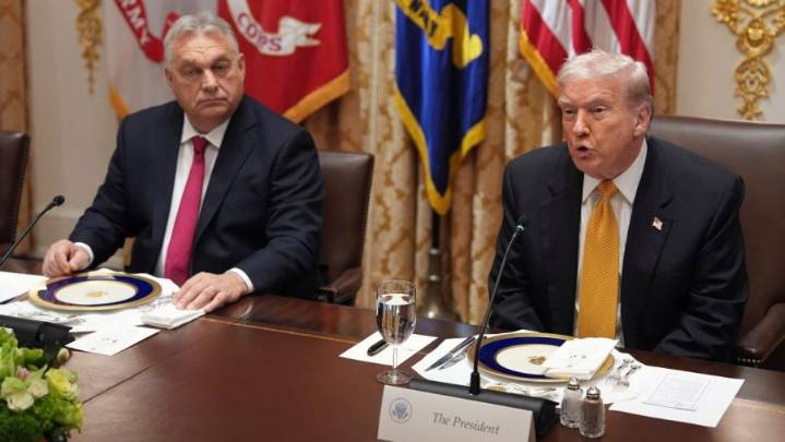 Orbán slams 'rigged' Biden administration in meeting with Trump