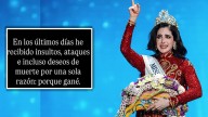 Fatima Bosch denuncia ataques tras coronarse Miss Universo