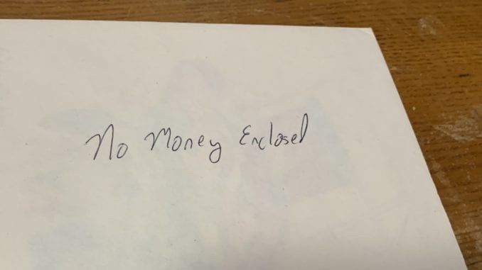 Christmas Card Disappoints