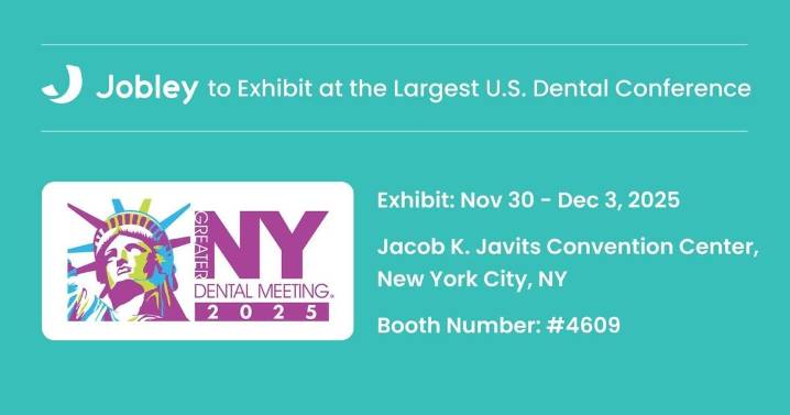 Jobley to Exhibit at the Largest Dental Conference in the U.S.