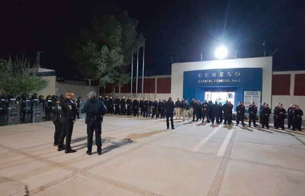 Realizan revisión sorpresa en Cereso Femenil No. 1