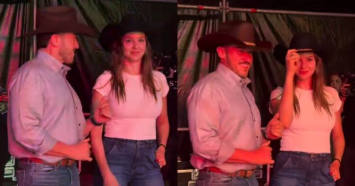 Mariana Rodríguez y Samuel García se roban el show al bailar “Ay, papacito” con Alicia Villarreal en el Macrofest
