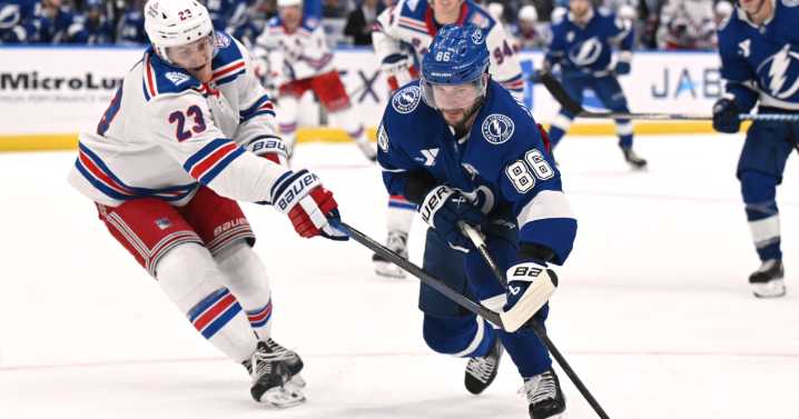 Cuylle, Trocheck score two each as Rangers beat Lightning 7