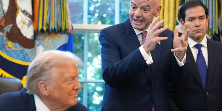 President Donald Trump unveils ‘FIFA Pass’ to help World Cup travelers get their visas faster