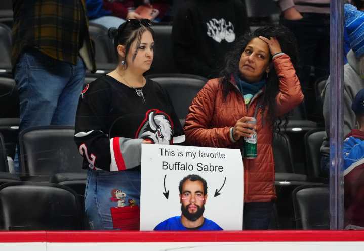 Martin Necas logs 2 goals, 2 assists as Avs down Sabres - The Rink Live | Coverage of youth, junior, high school and college hockey