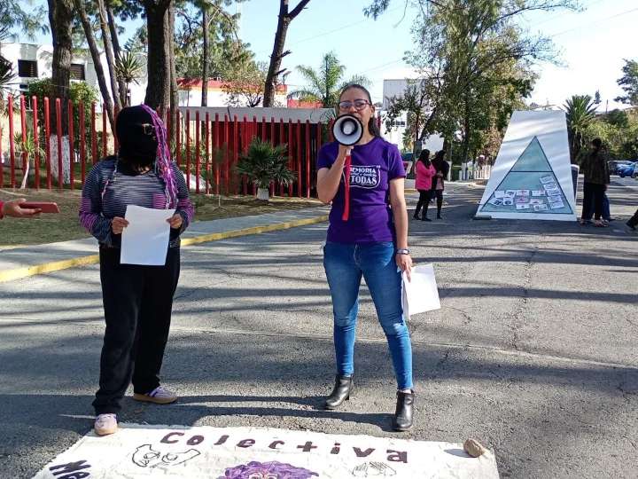 25N: Protestan contra abusos, impunidad y embarazo subrogado en la UATx