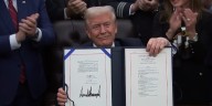 Trump signs government funding bill, ending shutdown after a record 43