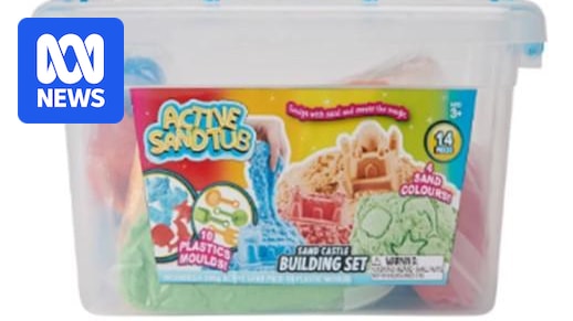 Coloured sand for sale on eBay Australia removed days after asbestos contamination recall
