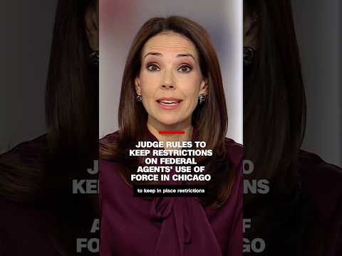 Hear why judge ruled to keep restrictions on federal agents' use of force in Chicago
