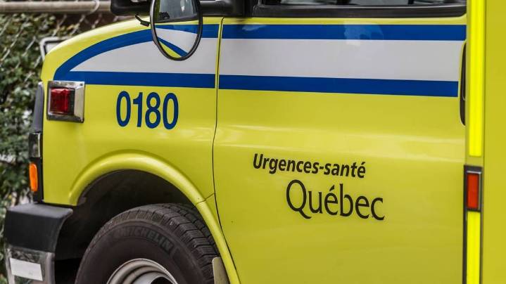 Pedestrian struck by car in Dollard