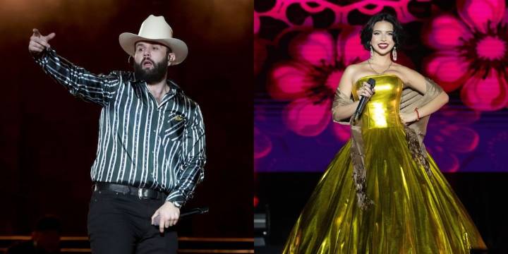 Carín León habría lanzado indirecta a Ángela Aguilar y su familia en los Latin Grammy