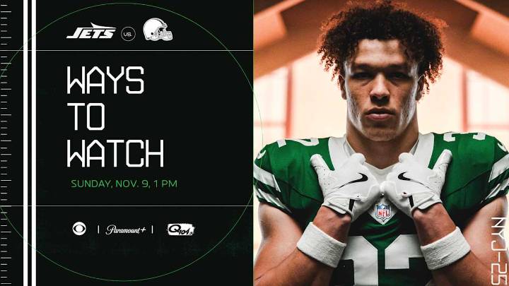 Ways to Watch and Listen | Jets vs. Browns
