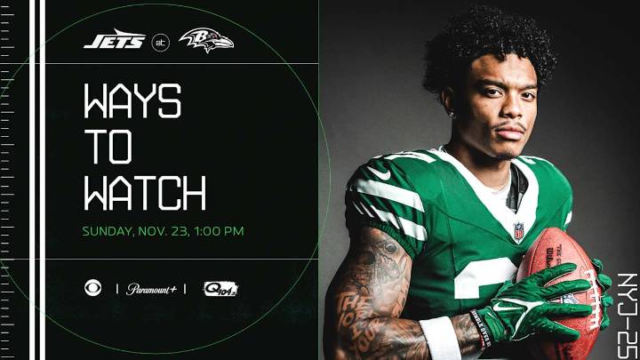 Ways to Watch and Listen | Jets at Ravens