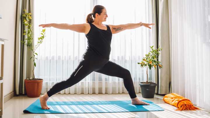 A yoga teacher says you don't have to get on the floor to increase your mobility, try these three standing poses instead