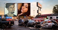 Teen going 100 mph in a 45 mph zone causes 12-car crash, killing pregnant girlfriend: Cops