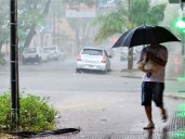 Elevan a naranja la alerta por lluvias y tormentas en Misiones