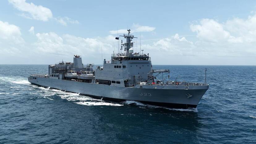 INS 'Ikshak' to enter Indian Ocean, survey vessel commissioned into Indian Navy