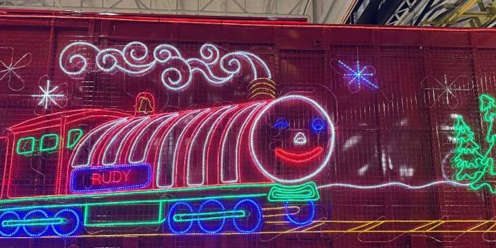 CPKC Holiday train making several stops in the ArkLaTex