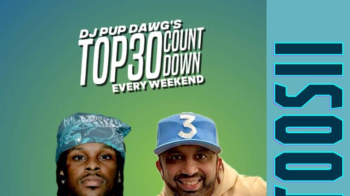 This Weekend Catch Toosii On With Dj Pup Dawg's Top30 Countdown!