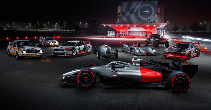 As its F1 future arrives, Audi leans on its history