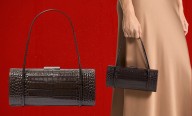Michael Kors’ crocodile Italian leather handbag is on sale