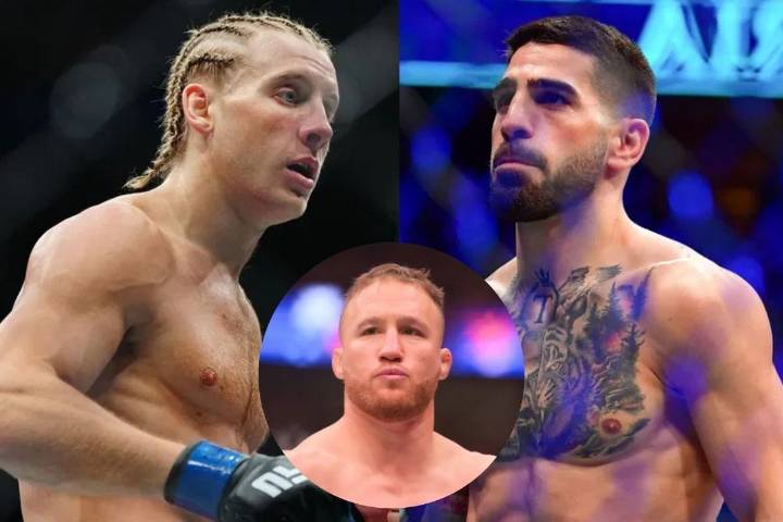 Justin Gaethje Given a Bitter Pill to Swallow Amid Ilia Topuria vs. Paddy Pimblett Debate