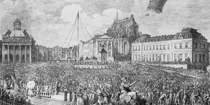 Las aventuras de los dos hombres que volaron en globo sobre París: de las pruebas con animales a la primera travesía sin timón