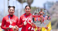 Kimberly García y Mary Luz Andía logran medalla de oro y plata en Juegos Bolivarianos [VIDEO] Atletas peruanas se encargaron de demostrar su jerarquía en los 21 K de marcha atlética en la playa Agua D
