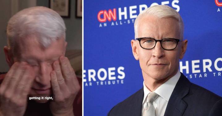 Anderson Cooper Sobs While Discussing Death and Grief During Podcast