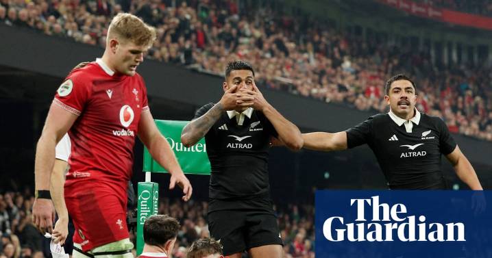 Tom Rogers makes hat-trick history in vain as New Zealand surge past Wales