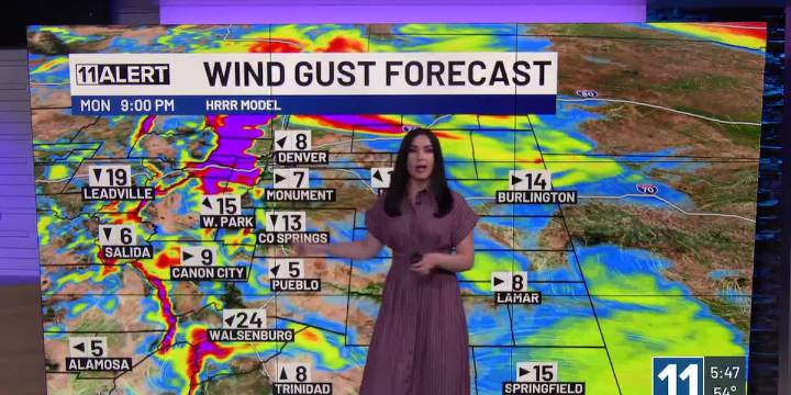 Mild and dry, changes possible by the end of the week