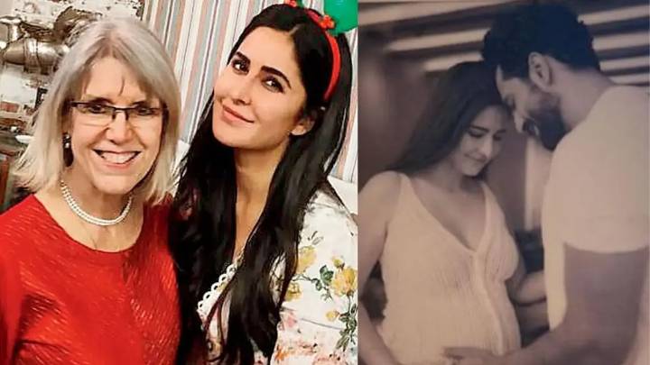 First glimpse of new nani: Katrina’s mom spotted at hospital after baby’s arrival