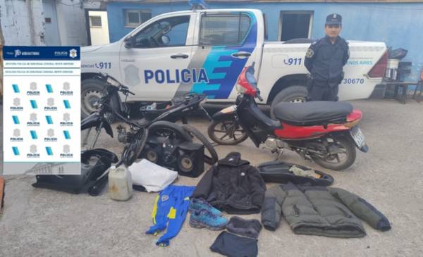 Monte Hermoso: detienen a los responsables de dos robos y un incendio