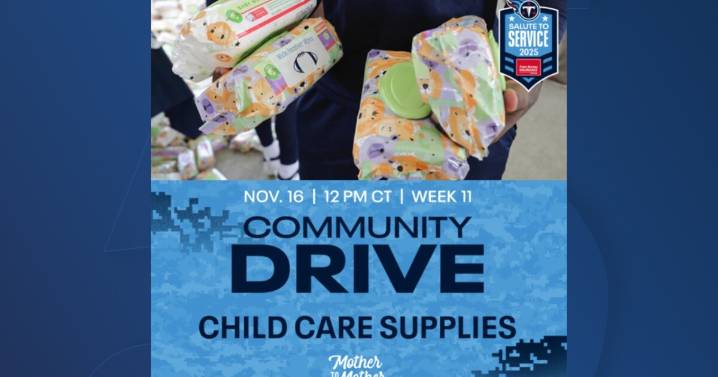 Titans fans: bring child care supplies to Sunday’s game
