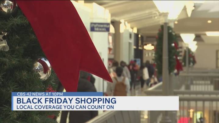 Preparing for Black Friday shopping in central Alabama