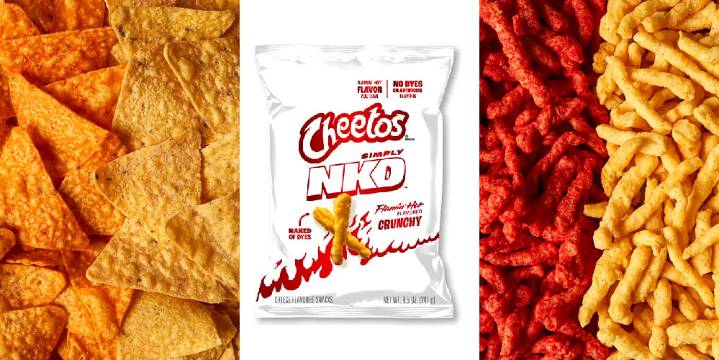Cheetos & Doritos Lose Artificial Coloring in New ‘Simply NKD’ Reinvention – Get the Shopping Link! | Food, Random, Shopping