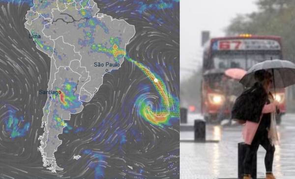La "bomba climática inusual" que golpeará al AMBA el fin de semana