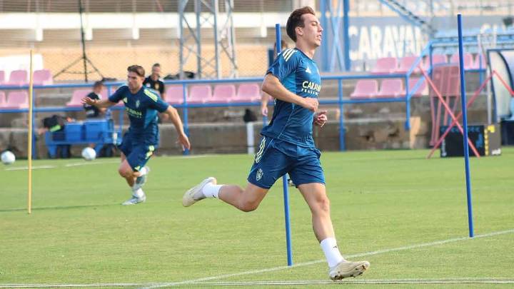 El Real Zaragoza pierde a Paulino tres semanas por un esguince de ligamento