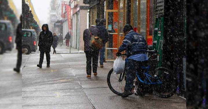 Fuertes nevadas llegan al norte de Nueva Jersey 
