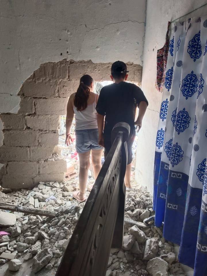 Respuesta de la oficina de gestión de riesgo frente a la explosión en el barrio las Acacias