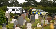 Mum brought scissors to son's grave - but ex-husband stabbed her to death with them