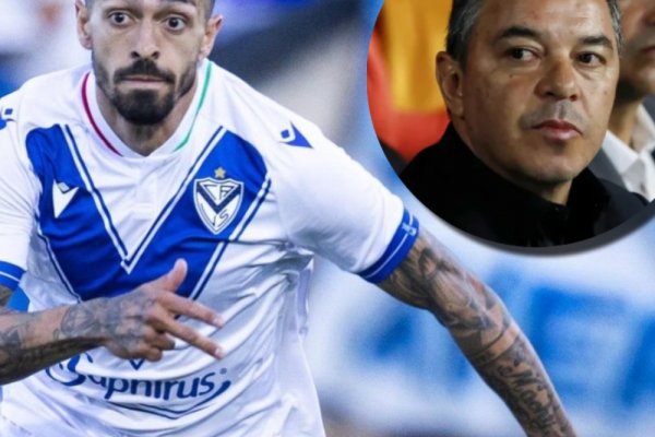 La reflexión de Lanzini tras encontrarse con Gallardo en Vélez vs. River: "Juego para mí"