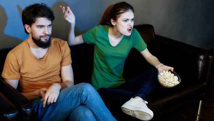 Wife Unaware That Movie Will Answer All Her Questions If She Just Pays Attention