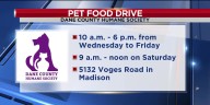 Dane County Humane Society to hold emergency pet food drive