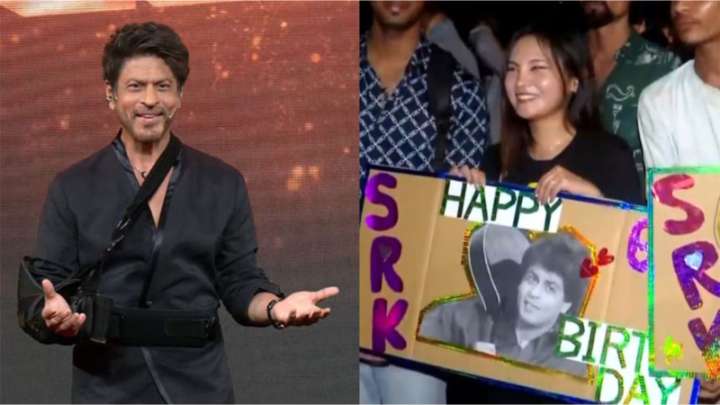 From Kolkata to Mumbai: Fans from across nation throng outside Mannat as ‘King Khan’ turns 60
