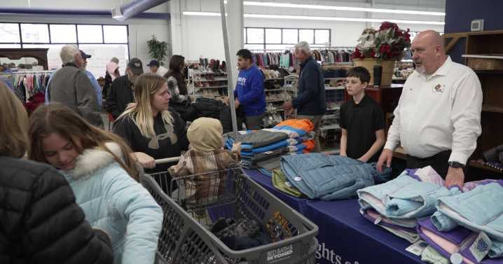 Knights of Columbus hosts kids coats giveaway in Great Falls