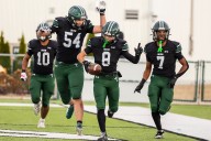 FGR football erupts for 50-point half in playoff opener