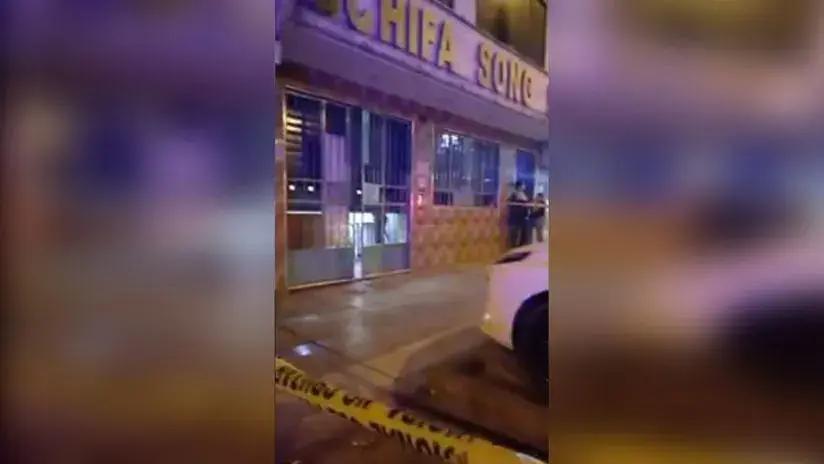 Callao: encapuchados dispararon a un hombre mientras se encontraba cenando dentro de un chifa